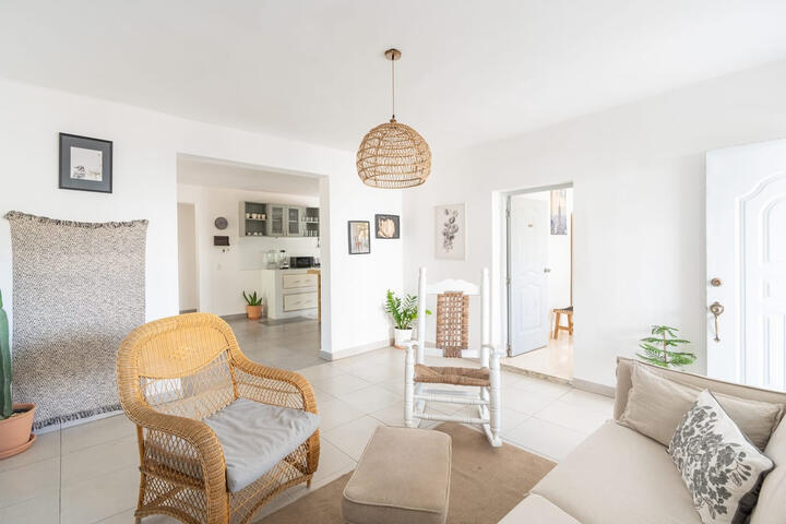 Apartamento jardín: sala